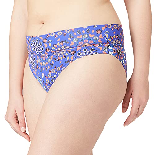 Desigual Damen Biki_bahamas Bikini Bottoms, Blau, XL EU von Desigual