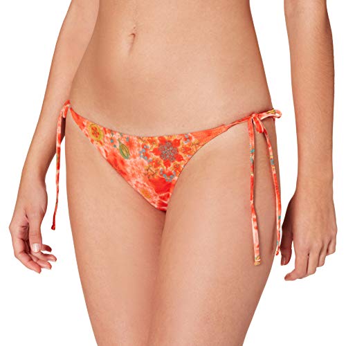 Desigual Womens Biki_Siracusa B Bikini Bottoms, Orange, XL von Desigual