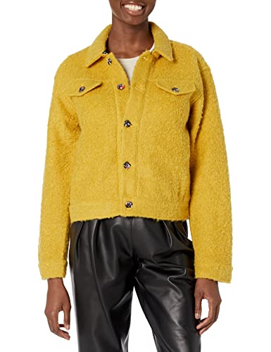 Desigual Womens CHAQ_VILAFRANCA Jacket, Yellow, L Desigual Womens CHAQ_VILAFRANCA Jacket, Yellow, L von Desigual