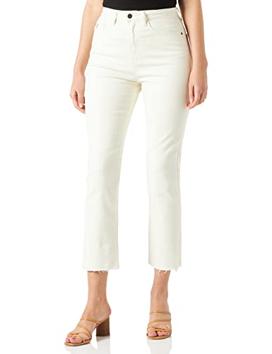 Desigual Womens Denim_DAVINIA Jeans, White, 34 von Desigual