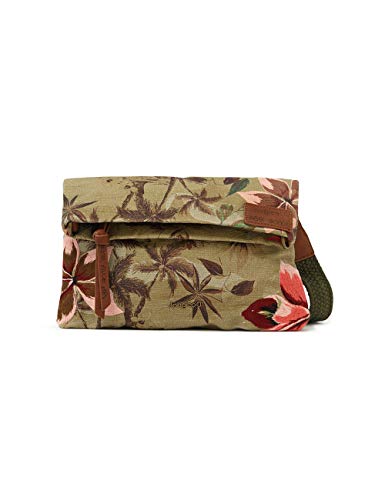 Desigual Womens Fabric Across Body Bag, Green Desigual Womens Fabric Across Body Bag, Green von Desigual