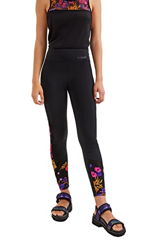 Desigual Womens Football Leggings, Black, XS Desigual Womens Football Leggings, Black, XS von Desigual