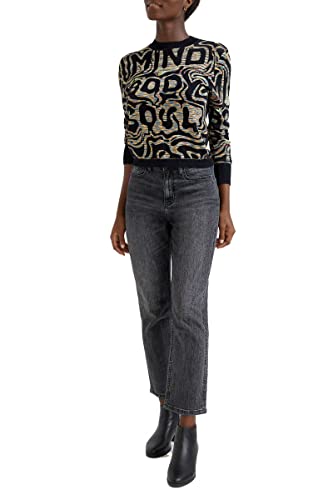 Desigual Womens JERS_ESTRASBURGO Pullover Sweater, Multicolor, L von Desigual