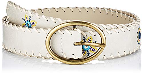 Desigual Womens Julietta Belt, White, 85 von Desigual