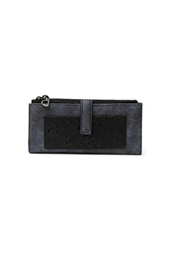 Desigual Womens Long Wallet Travel Accessory- Money Belt, Blue, U von Desigual