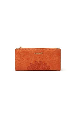 Desigual Womens Long Wallet Travel Accessory-Money Belt, ORANGE, U von Desigual