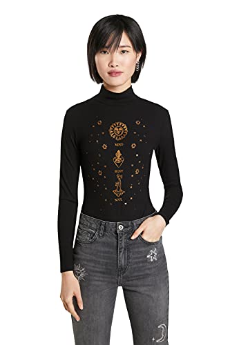 Desigual Womens MBS Body Undershirt, Black, L von Desigual