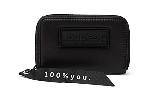 Desigual Womens MEDIUM Wallet Travel Accessory- Money Belt, Black, U von Desigual