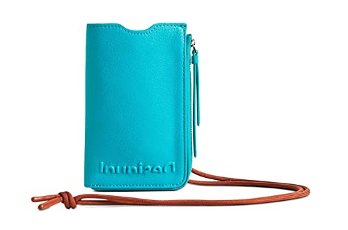 Desigual Womens Mone_Half Logo Rita Reisezubehör-Brieftasche, Blue von Desigual