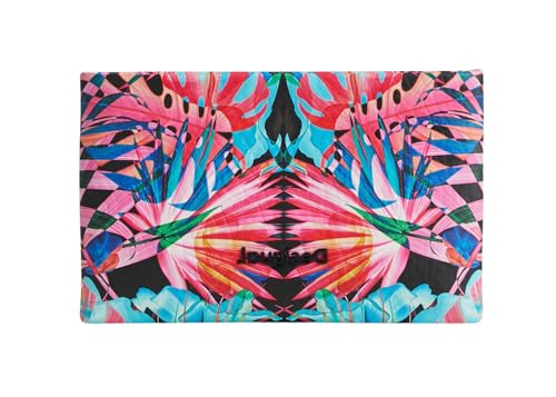 Desigual Womens Mone Virtual PINK PRISCIL Reisezubehör-Brieftasche, Red von Desigual