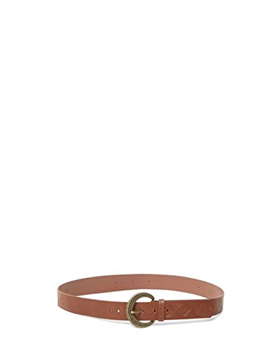 Desigual Womens QUIMERA Embro Mix Belt, Brown, 90 von Desigual