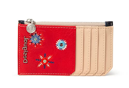 Desigual Womens SMALL Wallets Travel Accessory- Money Belt, RED, U von Desigual