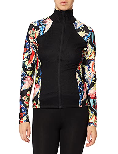 Desigual Womens Sweat_Berna Sweatshirt, Black, L von Desigual