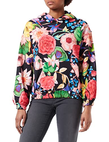 Desigual Womens Sweat_Carol Sweatshirt, Black, S von Desigual