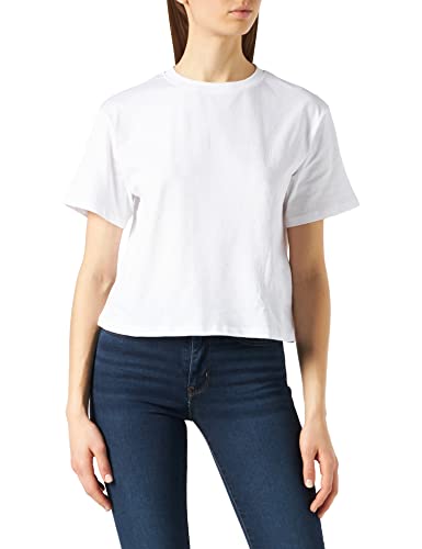 Desigual Womens TS_Padel T-Shirt, White, M von Desigual