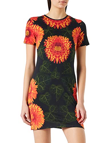 Desigual Womens Vest_ALMA Lässiges Kleid, Orange, M von Desigual