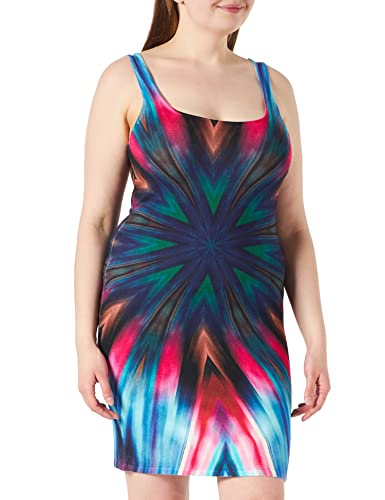 Desigual Womens Vest_Kaleido Lässiges Kleid, Red, L von Desigual