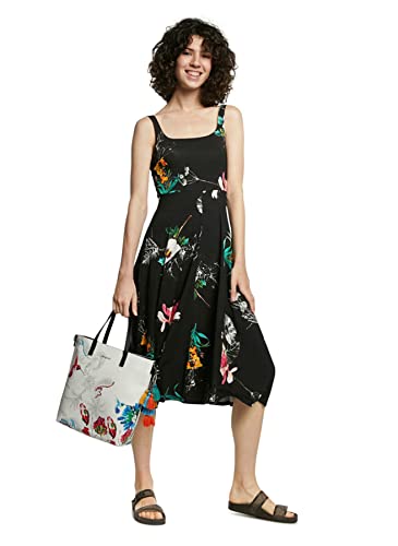 Desigual Womens Vest_Nueva York Casual Dress, Black, XS von Desigual