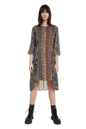 Desigual Womens Vest_PISA Casual Dress, Brown, M von Desigual