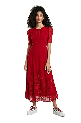 Desigual Womens Vest_YENISÉI Casual Dress, Red, L von Desigual