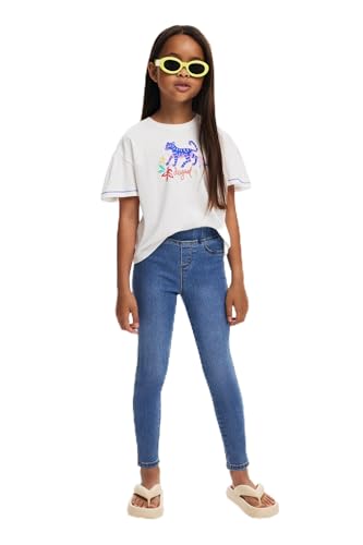 LEGGINGS_JEAN, 5/6, 5008 DENIM DARK BLUE von Desigual