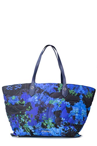 Tasche Damen DESIGUAL bols camoflower cortland 20saxa73 uni blau von Desigual