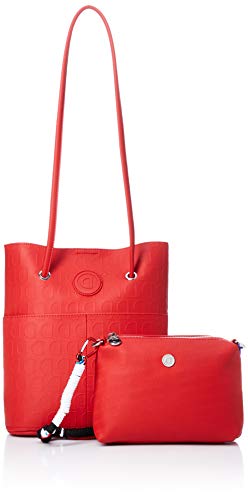 Tasche Damen DESIGUAL bols lazarus nerima exepciÓn 20saxpd1 uni rot von Desigual