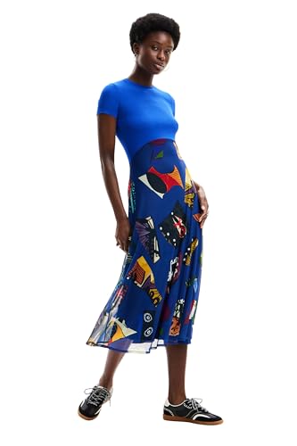 Vest_LIN_ Lacroix, 5020 Azul Mineral, S von Desigual