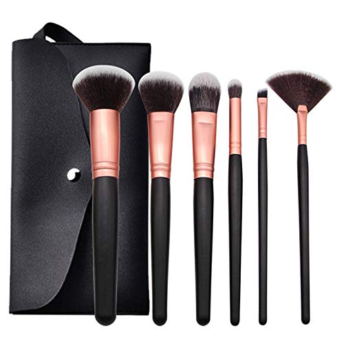 Desikixudy Make-up-Pinsel-Set, Concealer, Lidschatten, Foundation, Rouge, Lippen, Augenbrauen, Pinsel-Set für Gesicht, Make-up, Kosmetik, 13-teilig von Desikixudy