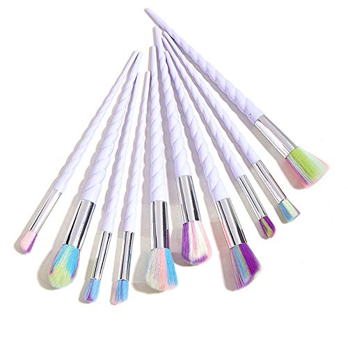 Desikixudy Make-up-Pinsel-Set, Lidschatten, Foundation, Puder, Eyeliner, Wimpern, Lippen, Make-Up-Pinsel, Kosmetik, Schönheit, Make-up-Pinsel, Werkzeug-Set von Desikixudy