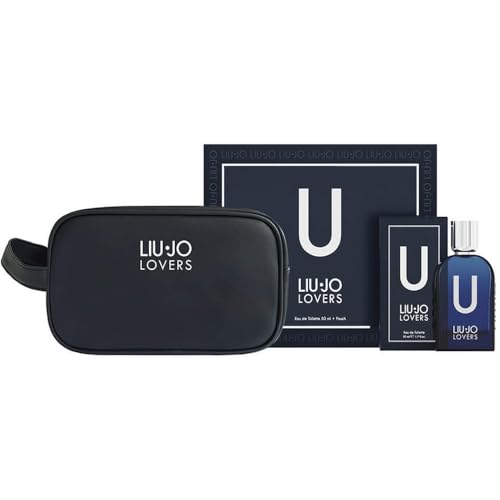Liu Jo Lovers Geschenkset für Herren, Eau de Parfum, 50 ml, mit Tasche in Nachtblau von Bizzico