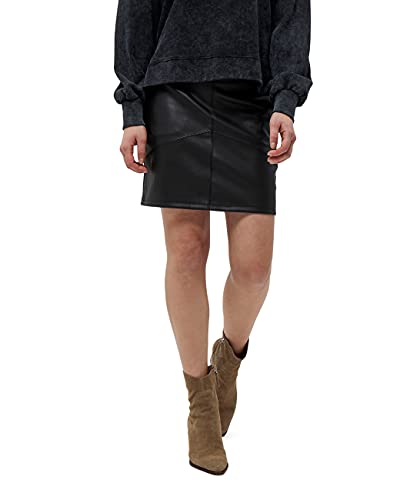 DESIRES Damen Eliza Skirt Rock, 9000 Schwarz, 44 EU von Desires