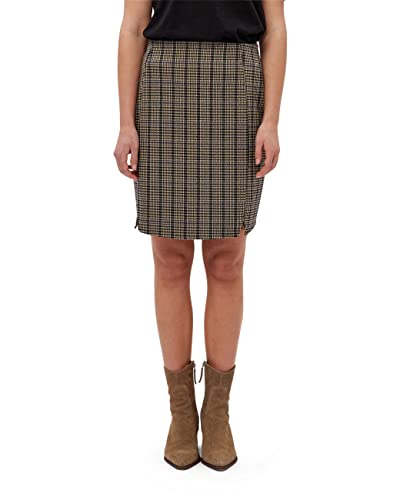 DESIRES Damen Eninna Rock Kariert Beige Xs DESIRES Damen Eninna Rock Kariert Beige Xs von Desires