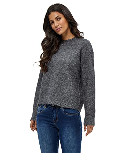 DESIRES Damen Gea O-neck Pullover Grau S von Desires