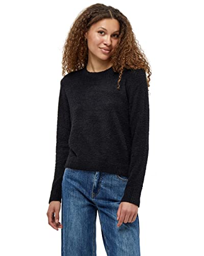 DESIRES Damen Kesha O-neck Pullover Schwarz L von Desires