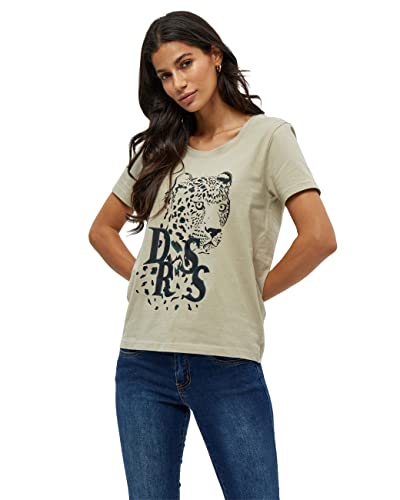 DESIRES Damen Kimora Gots T-shirt Beige Xs von Desires