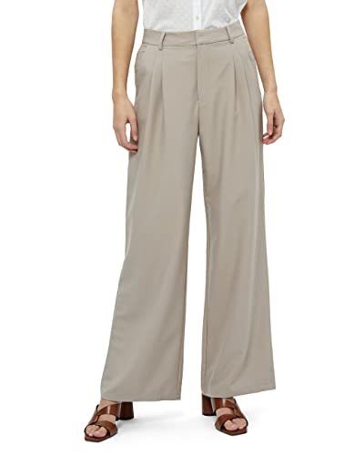 DESIRES DamenWeite Hose mit mittlerer Taille, Kopfsteinpflaster, 38 von Desires