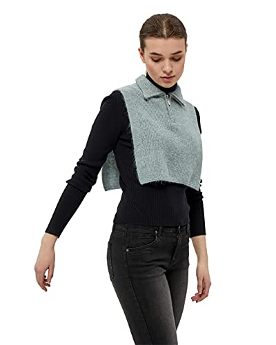 Desires ,Women's ,Gea Rollneck Bib, 2251M SLATE BLUE MELANGE ,S von Desires