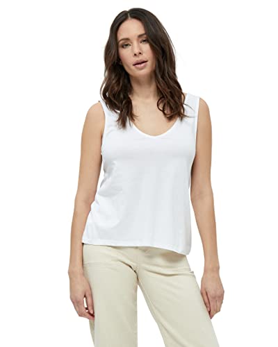 Desires Damen Dina GOTS Ärmelloses Top, 0001 White, M von Desires