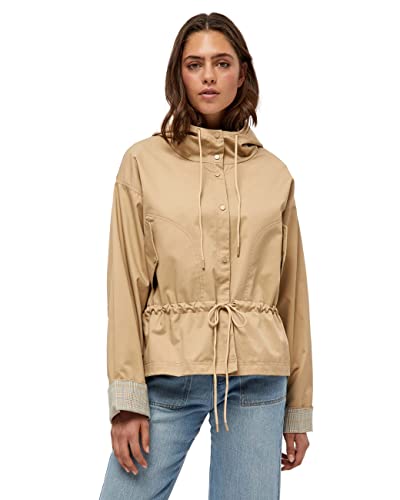 Desires Damen Hadi Jacket Mantel, Nomad Sand, XXL von Desires