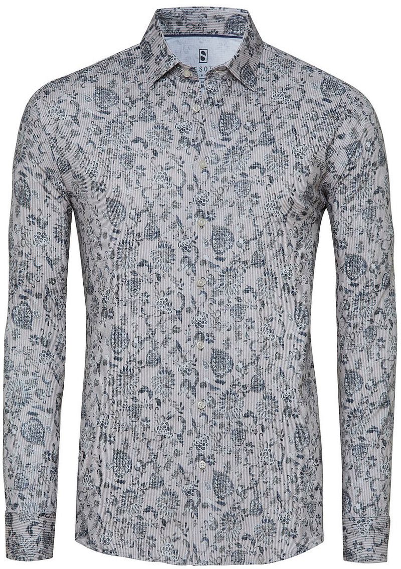 DESOTO Hemd Corduroy Optics Beige - Größe M von Desoto