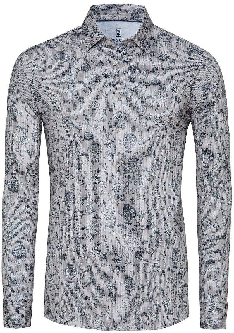 DESOTO Hemd Corduroy Optics Beige - Größe M von Desoto