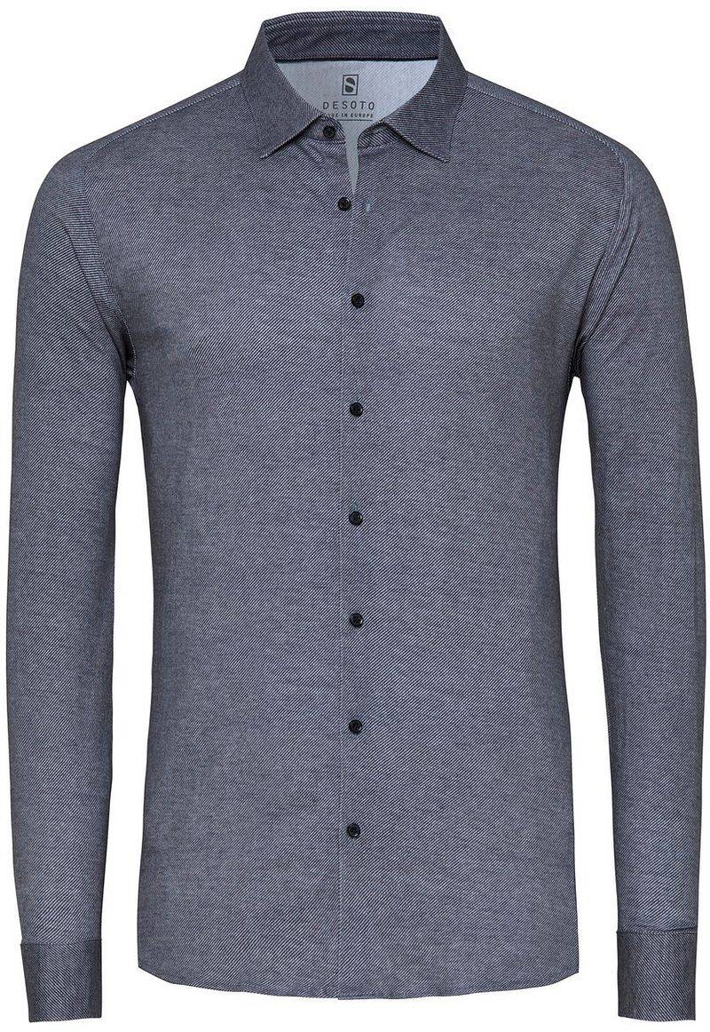 DESOTO Hemd Twill Optics Grau - Größe 3XL von Desoto