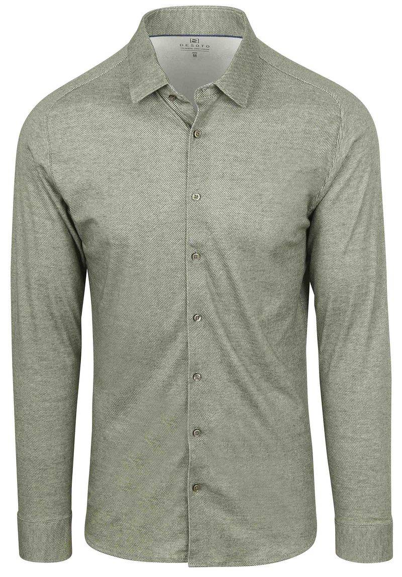 DESOTO Hemd Twill Optics Grün - Größe L von Desoto
