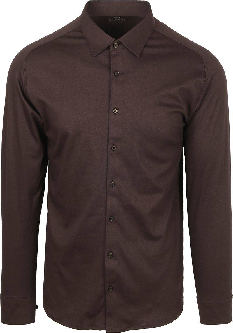 Desoto Hemd Bügelfrei Kent Braun - Größe L von Desoto