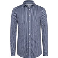 Desoto Jersey-Businesshemd aus Baumwolle mit Streifen in M von Desoto