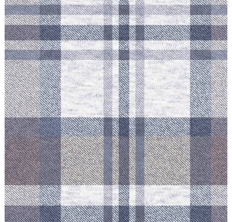 DESOTO Langarmhemd Slim-Fit Jerseyhemd mit Print - Slim Fit von DESOTO