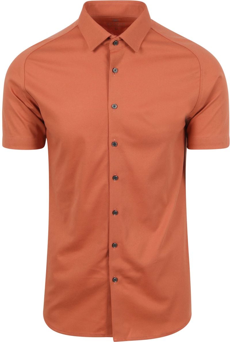 Desoto Short Sleeve Jersey Hemd Peach Orange - Größe 3XL von Desoto