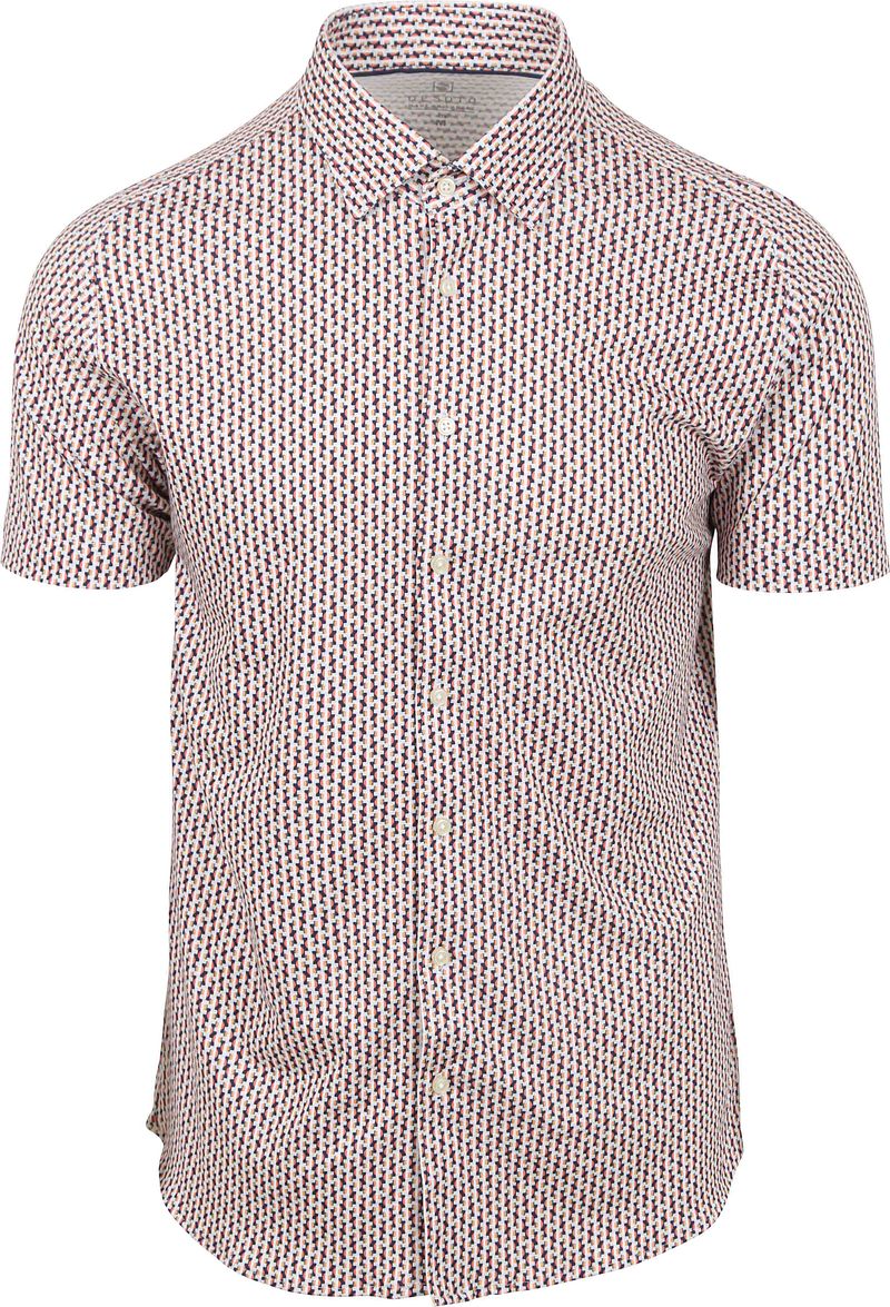 Desoto Short Sleeve Jersey Hemd Print Multicolor - Größe M von Desoto