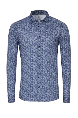 DeSoto Slim-Fit Jerseyhemd mit Print - XXL von DeSoto